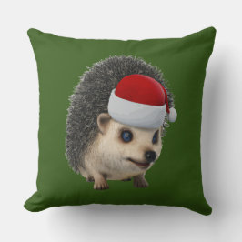 Niedliches Weihnachtsopsum oder Igel mit Weihnacht Kissen