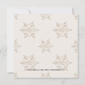 NIEDLICHES WeihnachtsParty Holida Einladung (Rückseite)