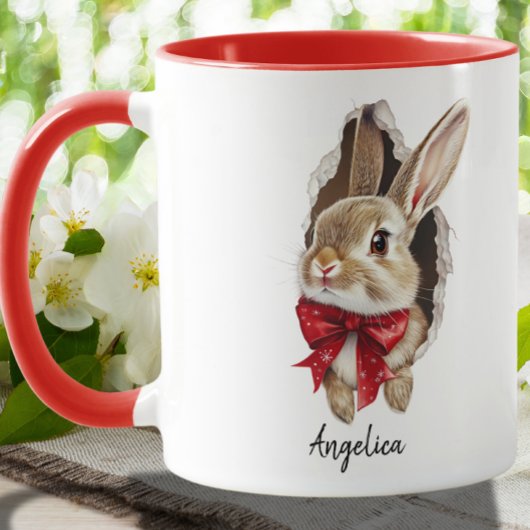 Niedliches Weihnachtspenchen Custom Tasse