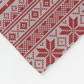 Niedliches Weihnachtspolar Fleece Blanket (Ecke)