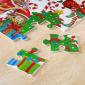 Niedliches Weihnachtspuzzle kannst du die Maus fin Puzzle (Seite)