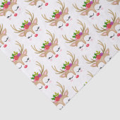 Niedliches Weihnachtsschauspiel Seidenpapier (Detail)