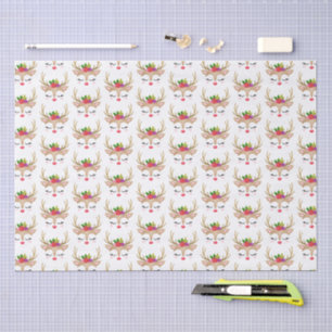Niedliches Weihnachtsschauspiel Seidenpapier