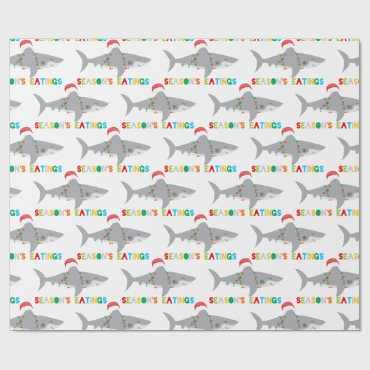 Niedliches Weihnachtsschnabelpapier Geschenkpapier (Flach)