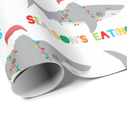 Niedliches Weihnachtsschnabelpapier Geschenkpapier (Rolleneckpunkt)