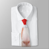 niedliches Weihnachtsschwein Guinea Krawatte (Gebunden)