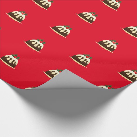 Niedliches Weihnachtsspiel Geschenkpapier (Ecke)