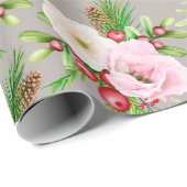 Niedliches Weihnachtswackelpapier Geschenkpapier (Rolleneckpunkt)