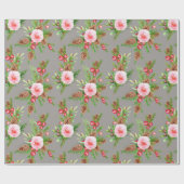 Niedliches Weihnachtswackelpapier Geschenkpapier (Flach)