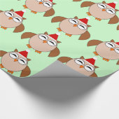 Niedliches Weihnachtswaschpapier Geschenkpapier (Ecke)