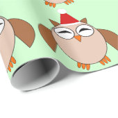 Niedliches Weihnachtswaschpapier Geschenkpapier (Rolleneckpunkt)