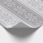 Niedliches Weihnachtswaschpapier Geschenkpapier (Ecke)