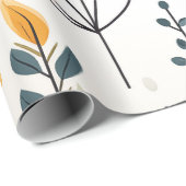 Niedliches Weinfasspapier Geschenkpapier (Rolleneckpunkt)