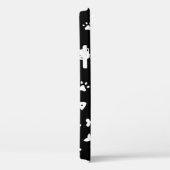 Niedliches Weiß auf schwarzen Katzenknochen Fischg Case-Mate iPhone Hülle (Rückseite / Rechts)