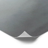 Niedliches Weiß Creme Cat Schlafen Poster (Ecke)