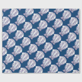 Niedliches weißer Elefant-Geschenk Geschenkpapier (Flach)