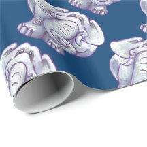 Niedliches weißer Elefant-Geschenk