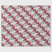 NIEDLICHES WEISSES, BEIGE GESCHENKPAPIER (Flach)