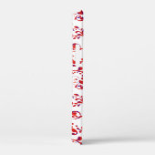 Niedliches, weißes Blumenmuster Case-Mate iPhone Hülle (Rückseite / Rechts)