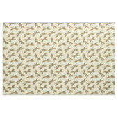 Niedliches, weißes, drucktes Libelle Stoff (Fat Quarter (45,7 x 55,9 cm))