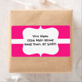 Niedliches weißes Herz in skallopiertem Kreis auf (Insitu)