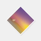 Niedliches Weißes Kaninchen auf Grassy Hill bei So Serviette (Ecke)