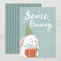 Niedliches Weißes Kaninchen Ein Hase wird ein Tag