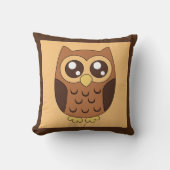 Niedliches, weißes Kissen (Vorderseite)