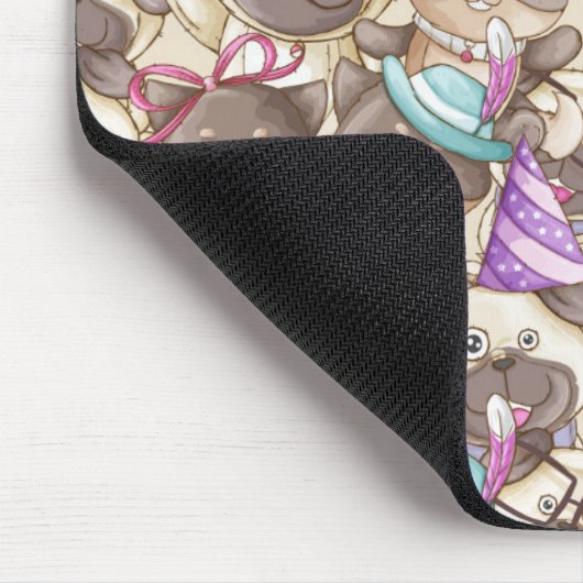 Niedliches Welpenmuster Mousepad