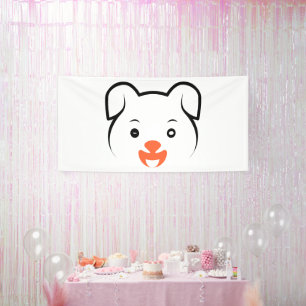 Niedliches Welpenwink Banner
