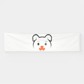 Niedliches Welpenwink Banner (Horizontal)