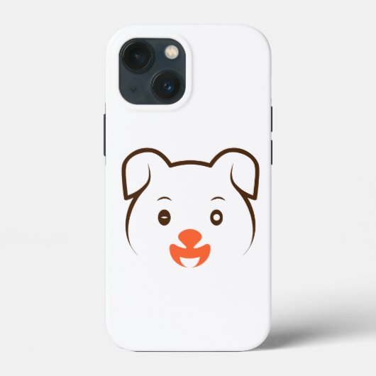 Niedliches Welpenwink Case-Mate iPhone Hülle (Rückseite)