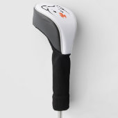 Niedliches Welpenwink Golf Headcover (angewinkelt)