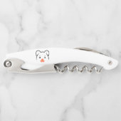 Niedliches Welpenwink Kellnermesser (Vorderseite)