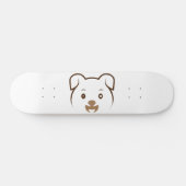 Niedliches Welpenwink Skateboard (Horizontal)