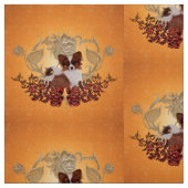Niedliches wenig papillon stoff (Muster)