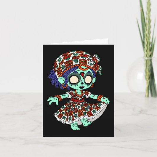 Niedliches Westafrikanisches Zombie (Vorderseite)