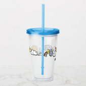 Niedliches Wetter Acryltrinkbecher (Rechts)