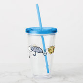 Niedliches Wetter Acryltrinkbecher (Links)