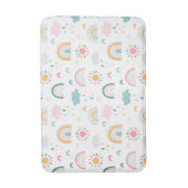 Niedliches Wettermuster Badematte (Vorderseite Vertikal)