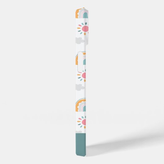 Niedliches Wettermuster Case-Mate iPhone Hülle (Rückseite / Rechts)