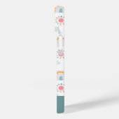 Niedliches Wettermuster Case-Mate iPhone Hülle (Rückseite / Links)