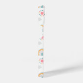 Niedliches Wettermuster iPhone Hülle (Rechte Seite)