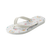 Niedliches Wettermuster Kinderbadesandalen (Schrägansicht)