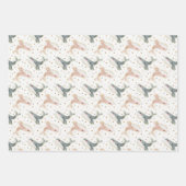 Niedliches Whale Sea Party Dekor Gefallen Geschenk Geschenkpapier Set (Vorderseite 3)