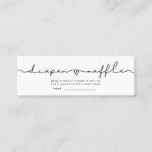 Niedliches whimsical baby dusche diaper Gewinnspie