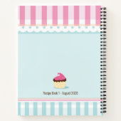 Niedliches Whimsical Cupcake Tier Rezept Buch (Rückseite)