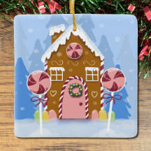 Niedliches Whimsical Gingerbread House
