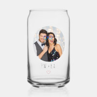 Niedliches Whimsical Heart Monogram Wedding Foto