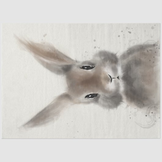 Niedliches Whimsisches Dekoupage Tissue Seidenpapier (Vorderseite)